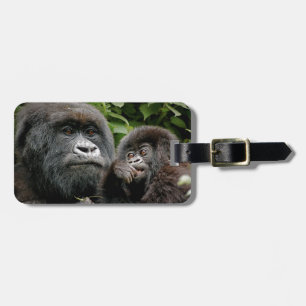 Ugandan Gorillas Luggage Tag