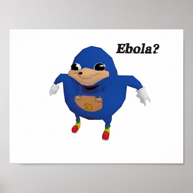 Ugandan Sanic Warrior Poster (Front)