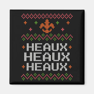 Ugly Cajun Christmas Xmas New Orleans Southern Lou Magnet