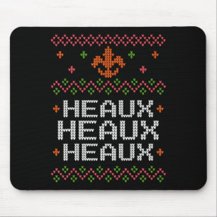 Ugly Cajun Christmas Xmas New Orleans Southern Lou Mouse Pad