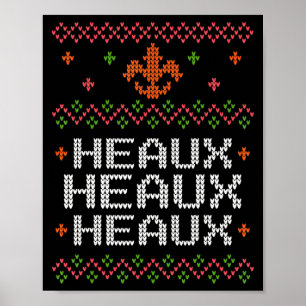 Ugly Cajun Christmas Xmas New Orleans Southern Lou Poster