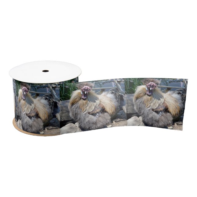 Ugly Chicken, Satin Ribbon (Spool)
