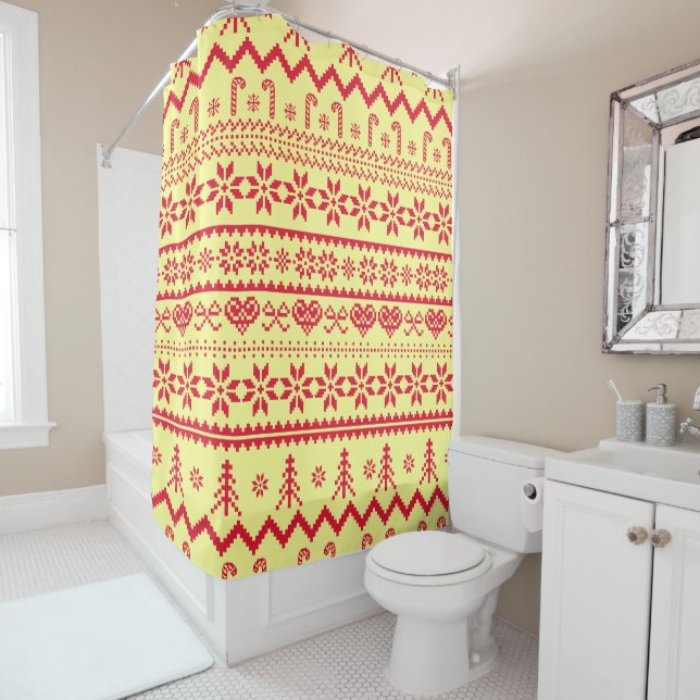 Ugly Christmas Abstract Pattern (In Situ)
