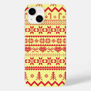 Ugly Christmas Abstract Pattern Case-Mate iPhone 14 Case