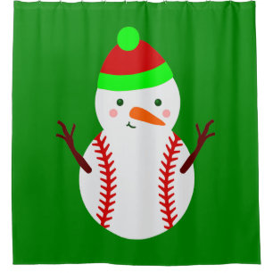 ugly christmas baseball snowman funny