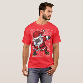 Ugly Christmas Dabbing Santa Claus Dab T-Shirt