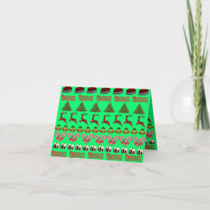 Ugly Christmas Design, Card