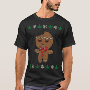 Ugly Christmas Design - Let's Get Baked Gingerbrea T-Shirt