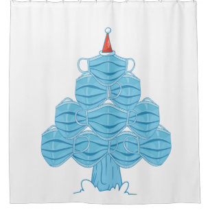 ugly christmas face mask tree