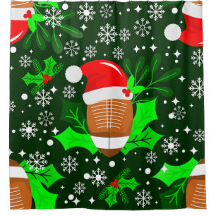ugly christmas football sports santa xmas holly
