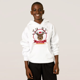 Ugly Christmas Hooded Sweater Kids   Xmas
