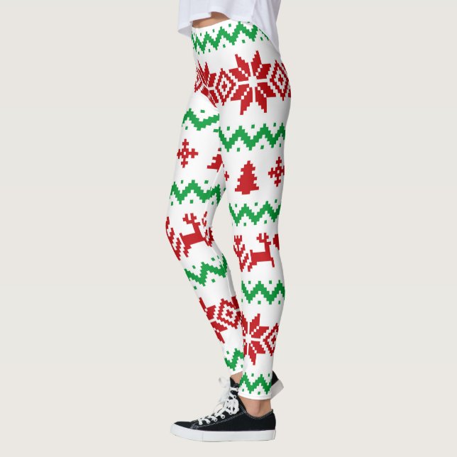 Ugly Christmas Leggings (Left)
