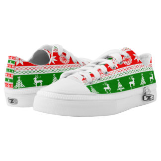 Ugly Christmas Low-Top Sneakers