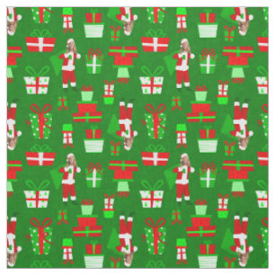 ugly christmas Marjorie Taylor Greene santa Fabric