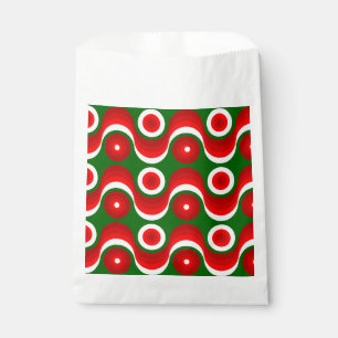 ugly christmas mod groovy green  favour bag