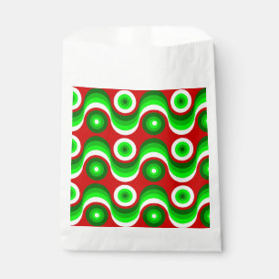 ugly christmas mod groovy red  favour bag