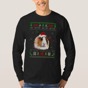 Ugly Christmas Pajama Sweater Guinea Pig Animals