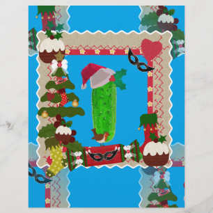 ugly christmas pickle letterhead