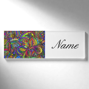 Ugly Christmas Random Mishmash Thunder_Cove Name Tag
