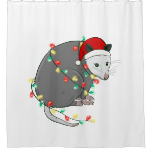 ugly christmas santa claus opossum