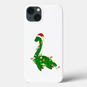 ugly christmas santa Loch ness Monster iPhone 13 Case