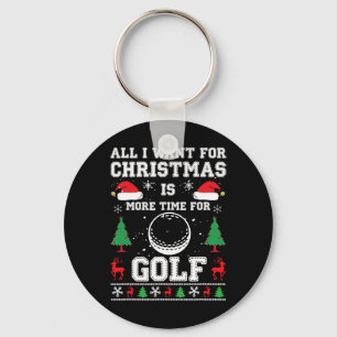 Ugly Christmas Shirts Men's Dry Fit Golf Xmas Holi Keychain