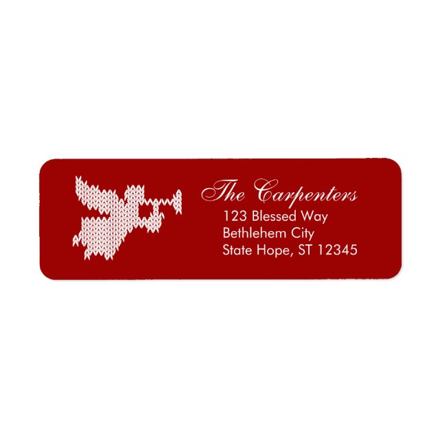 Ugly Christmas Sweater Angel Christian Religious (Front)