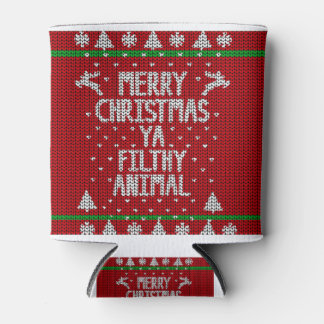 Ugly Christmas Sweater Can Cooler