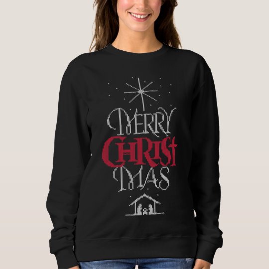 religious christmas sweaters