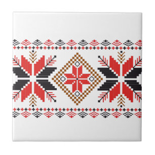 Ugly Christmas Sweater Fair Isle Tile