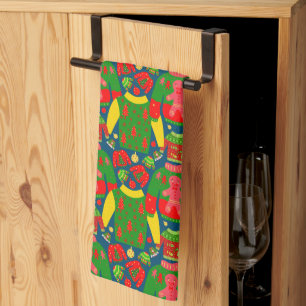Ugly Christmas Sweater Funny Cool Christmas Kitchen Towel