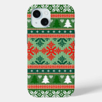 Ugly Christmas Sweater | Green & Red