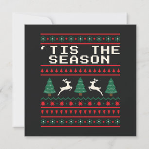 Ugly Christmas Sweater Holiday Card