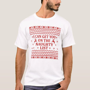 Ugly Christmas Sweater I Can Get You On The Naught