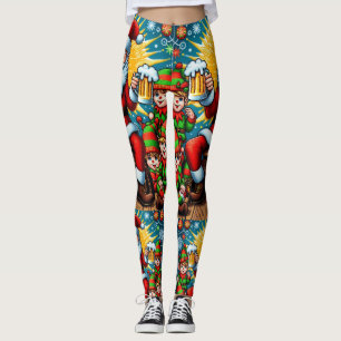 Ugly Christmas Sweater Leggings