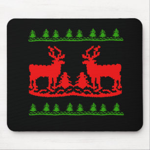 Ugly Christmas Sweater Mouse Pad