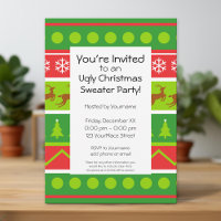 Ugly Christmas Sweater Party