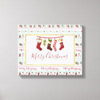 Ugly Christmas Sweater Pattern Holiday