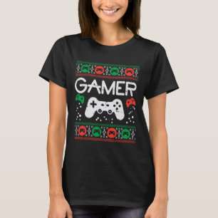 Ugly Christmas Sweater Retro Video Game Xmas Boys