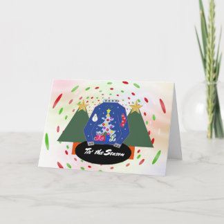 Ugly Christmas Sweater Season Nostalgia Holiday Card