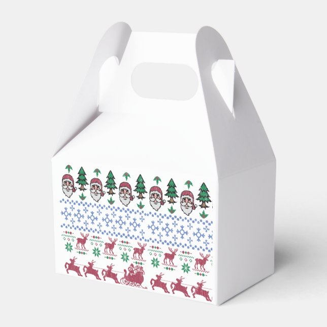 Ugly Christmas Sweater-Style Thunder_Cove Favor Box (Back Side)