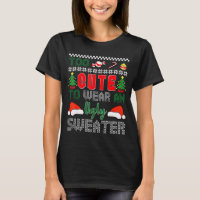 Ugly Christmas Sweater, Too Cute To Wear An Ugly S