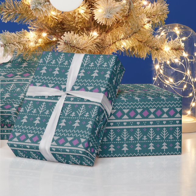 Ugly Christmas Sweater Wrapping Paper (Holidays)