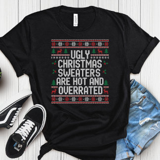 Ugly Christmas Sweaters Are Hot & Overrated- Funny