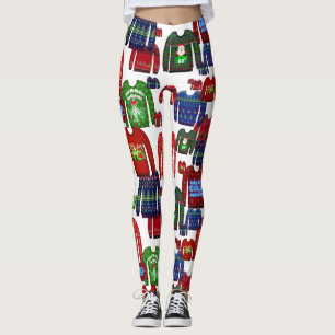 ugly christmas sweaters leggings