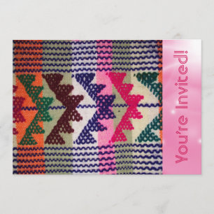 Ugly Christmas Sweaters Party Customized Invitation