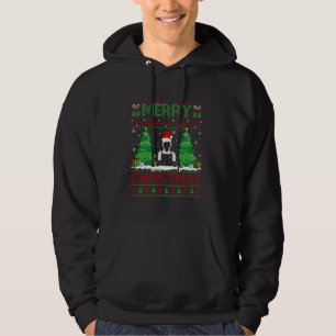 Ugly Christmas Tree Lighting Grocery Manager Ugly Hoodie