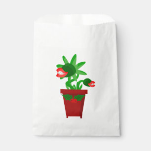 ugly christmas venus flytrap holly favour bag