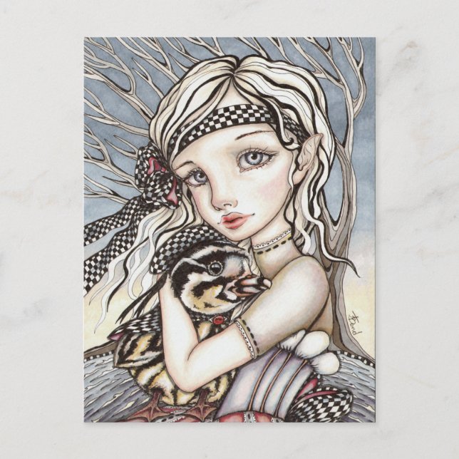 Ugly Duckling Postcard (Front)