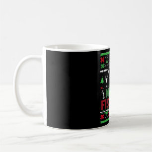 Ugly Fishing Christmas B Fish Apparel Coffee Mug